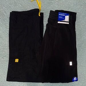 Black Scrub Pants. 2 pairs for $10